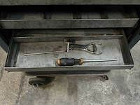 Gedore adjudant 1580 5-lades mobiele gereedschapskast - afbeelding 7 van  7