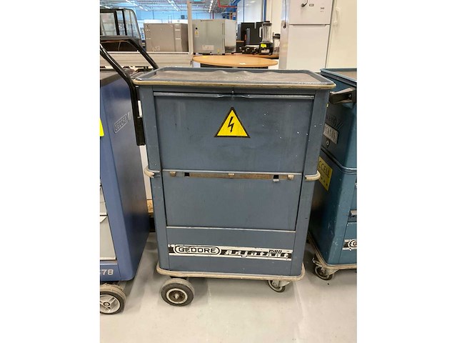 Gedore adjutant 1580 gereedschapswagen (2x) - afbeelding 3 van  4