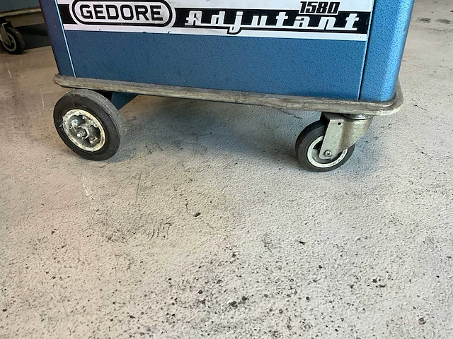 Gedore adjutant 1580 gereedschapswagen - afbeelding 6 van  6