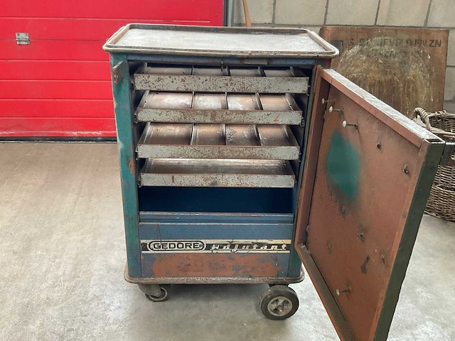 Gedore adjutant gereedschapswagen - afbeelding 3 van  3