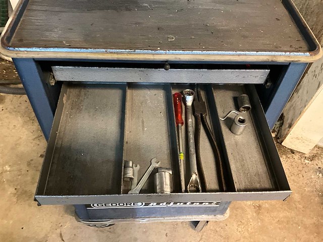 Gedore adjutant gereedschapswagen - afbeelding 9 van  11