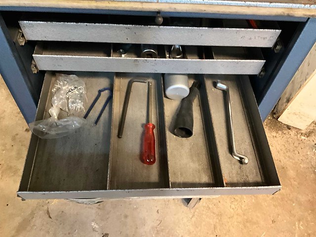 Gedore adjutant gereedschapswagen - afbeelding 10 van  11