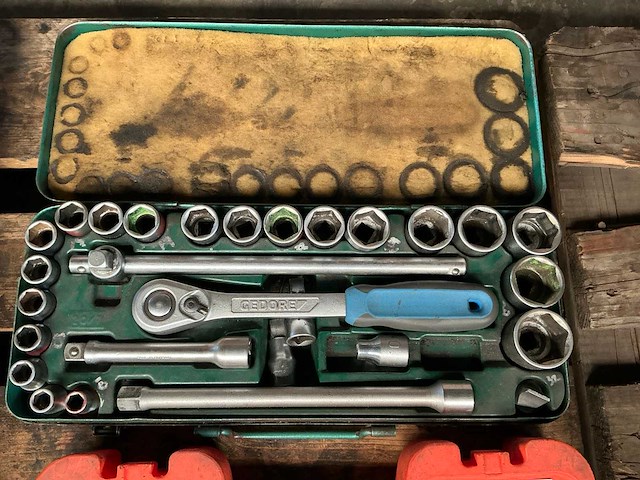 Gedore / bahco doppenset (2x) - afbeelding 1 van  4