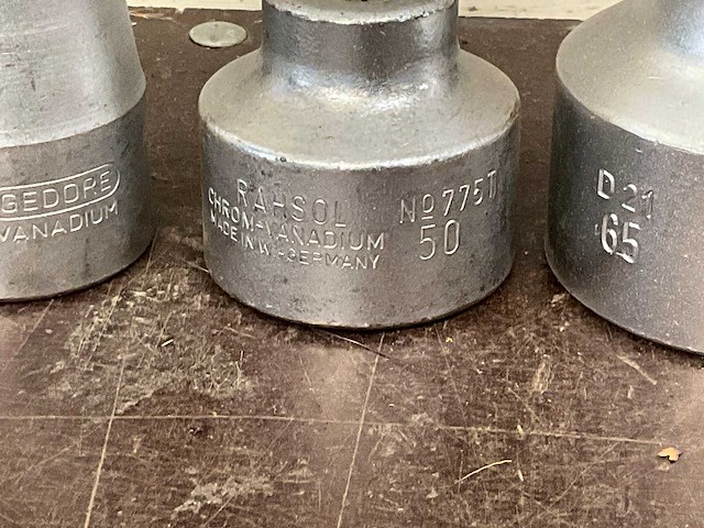 Gedore diverse doppen (7x) - afbeelding 3 van  5