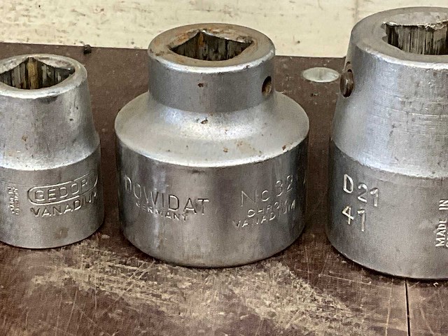 Gedore diverse doppen (7x) - afbeelding 4 van  5