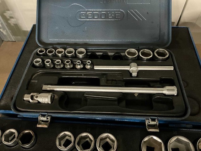 Gedore doppenset (2x) - afbeelding 3 van  4