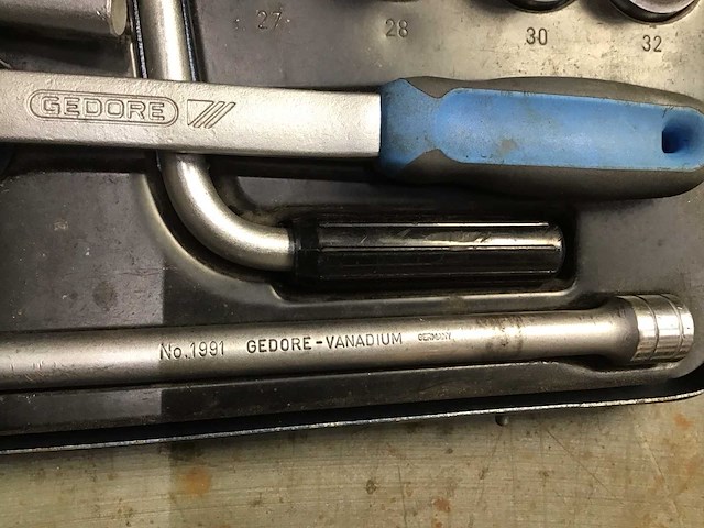 Gedore dopsleutelset - afbeelding 2 van  3