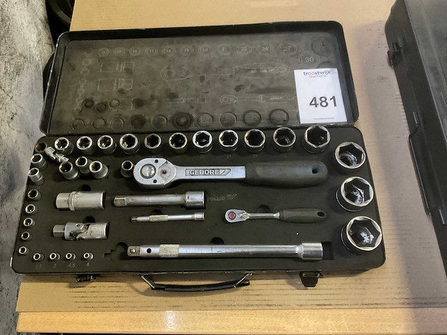 Gedore dopsleutelset - afbeelding 1 van  6