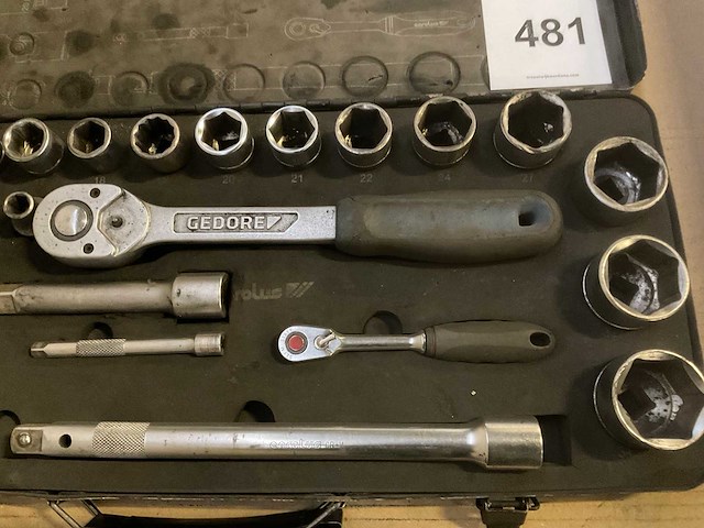 Gedore dopsleutelset - afbeelding 4 van  6