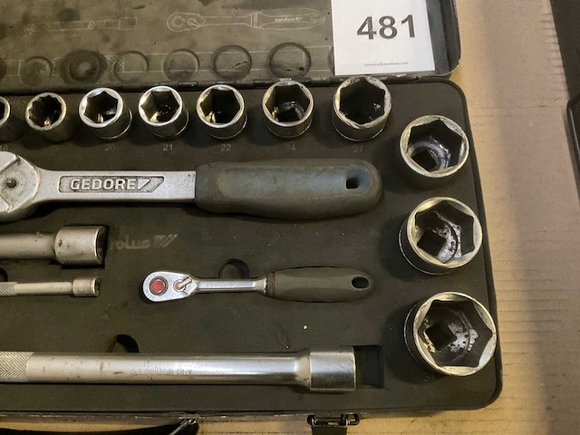 Gedore dopsleutelset - afbeelding 5 van  6