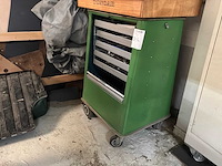 Gedore gereedschapswagen met inhoud - afbeelding 2 van  8