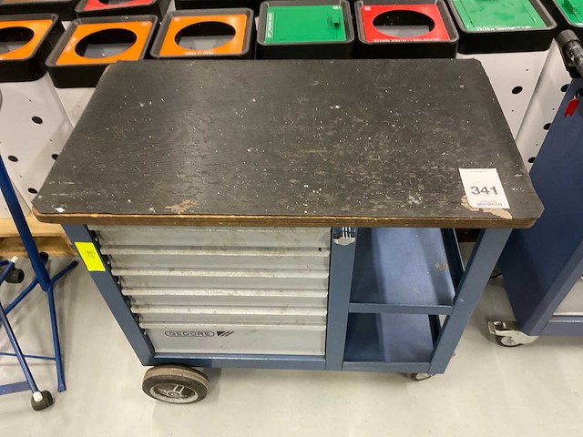 Gedore gereedschapswagen - afbeelding 2 van  4