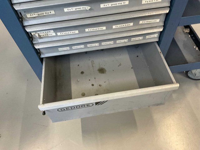 Gedore gereedschapswagen - afbeelding 2 van  4