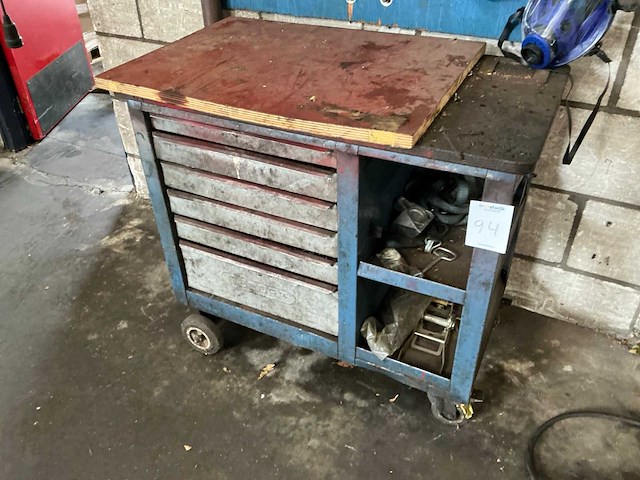 Gedore gereedschapswagen - afbeelding 2 van  9