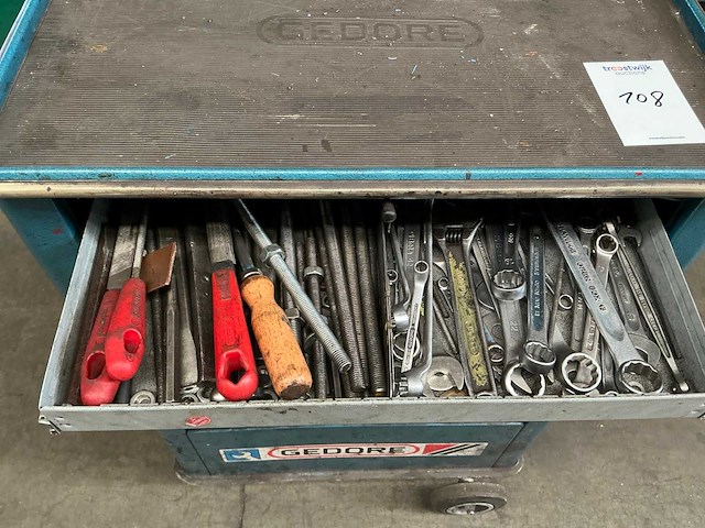 Gedore gereedschapswagen - afbeelding 12 van  13