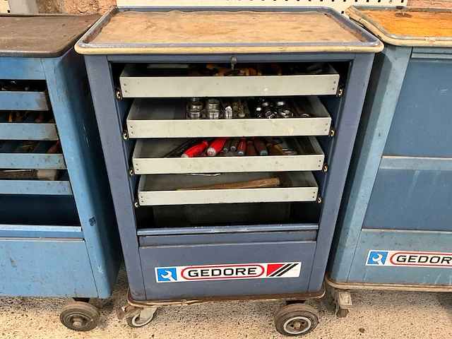 Gedore gereedschapswagen - afbeelding 2 van  6