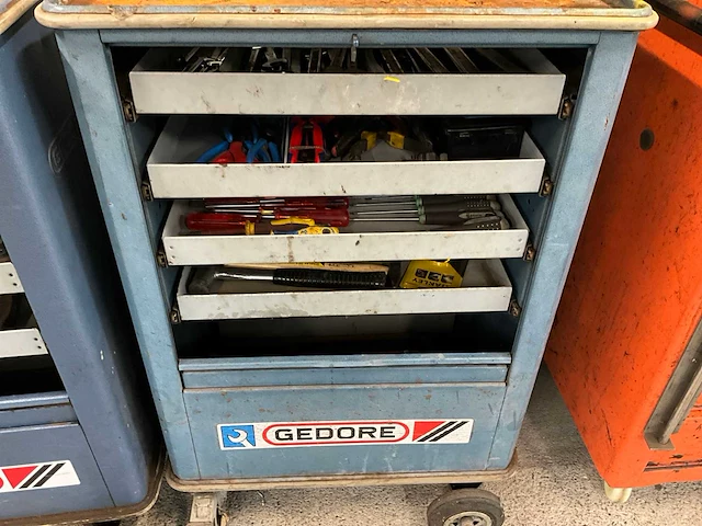 Gedore gereedschapswagen - afbeelding 2 van  6
