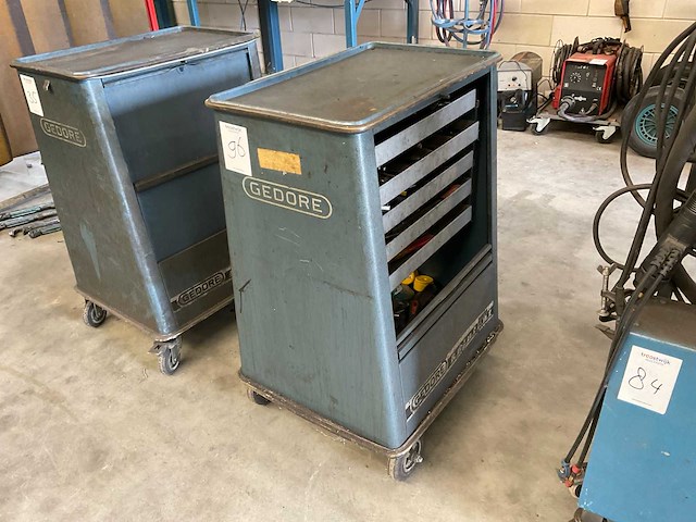 Gedore gereedschapswagen - afbeelding 1 van  9