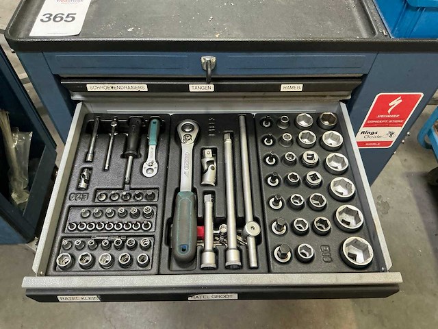 Gedore gereedschapswagen - afbeelding 8 van  13