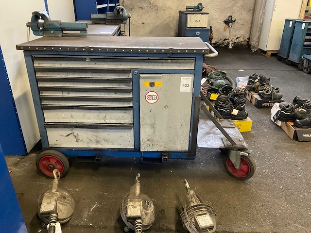 Gedore gereedschapswagen - afbeelding 8 van  15