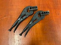 Gedore klemtang t.b.v nippels in kunststofleiding (2x) - afbeelding 1 van  3