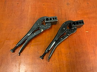 Gedore klemtang t.b.v nippels in kunststofleiding (2x) - afbeelding 1 van  4