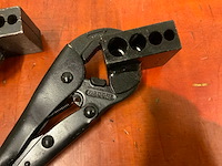 Gedore klemtang t.b.v nippels in kunststofleiding (2x) - afbeelding 2 van  4