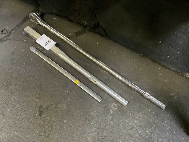 Gedore, stahlwille momentsleutel, ratelsleutel (2x) - afbeelding 1 van  7