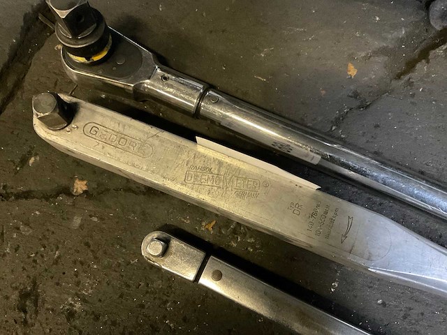 Gedore, stahlwille momentsleutel, ratelsleutel (2x) - afbeelding 4 van  7