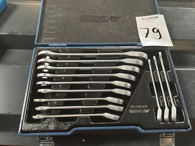 Gedore steek- en ringsleutel set - afbeelding 1 van  3