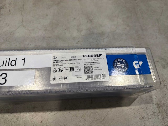 Gedore torcofix tf-k momentsleutel 20–100 nm - afbeelding 4 van  4