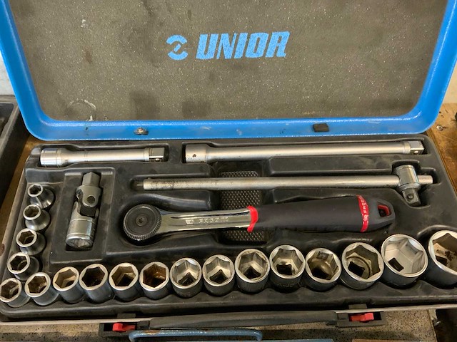 Gedore, unior doppenset (6x) - afbeelding 1 van  1