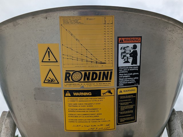 Gedragen centrifuge-strooier, rondini, sp 300 - afbeelding 7 van  15