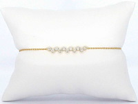Geelgouden armband met diamanten - afbeelding 5 van  9