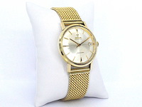 Geelgouden horloge milanese band omega - afbeelding 7 van  11