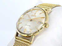 Geelgouden horloge milanese band omega - afbeelding 11 van  11