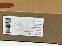 Geesa 27 collection closetrolhouder met klep chroom - afbeelding 3 van  3