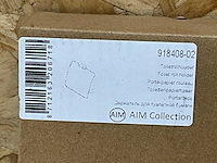 Geesa aim toiletrolhouder chroom (10x) - afbeelding 5 van  6
