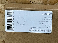 Geesa aim toiletrolhouder chroom (8x) - afbeelding 5 van  6