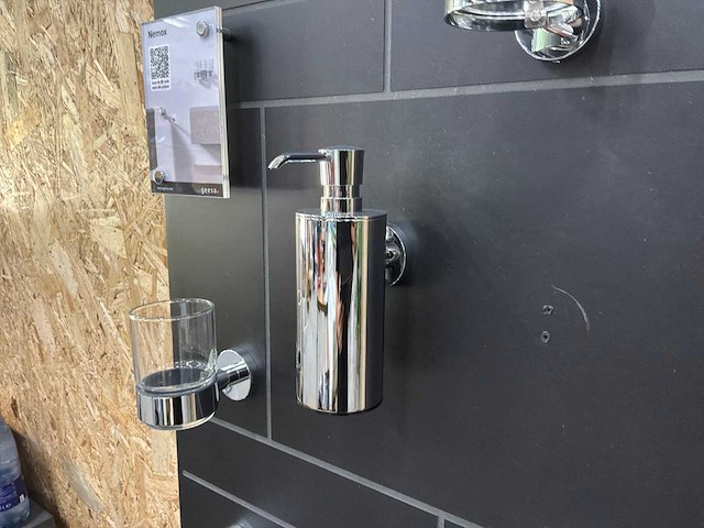 Geesa badkamer accessoires chrome (10x) - afbeelding 2 van  14