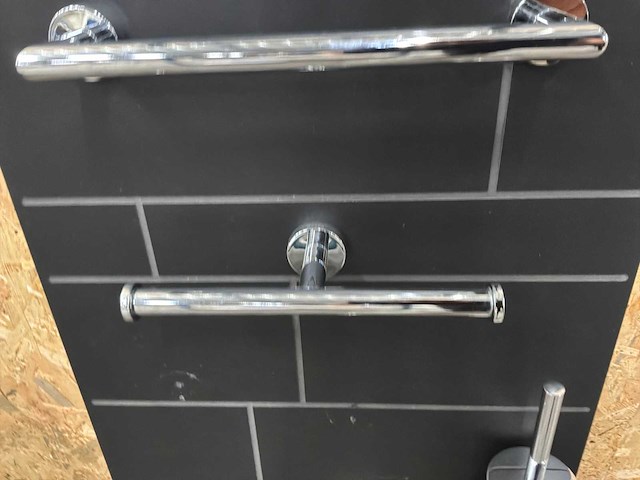 Geesa badkamer accessoires chrome (10x) - afbeelding 18 van  21