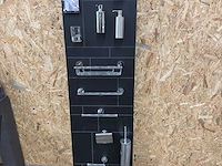 Geesa badkamer accessoires chrome (10x) - afbeelding 7 van  14
