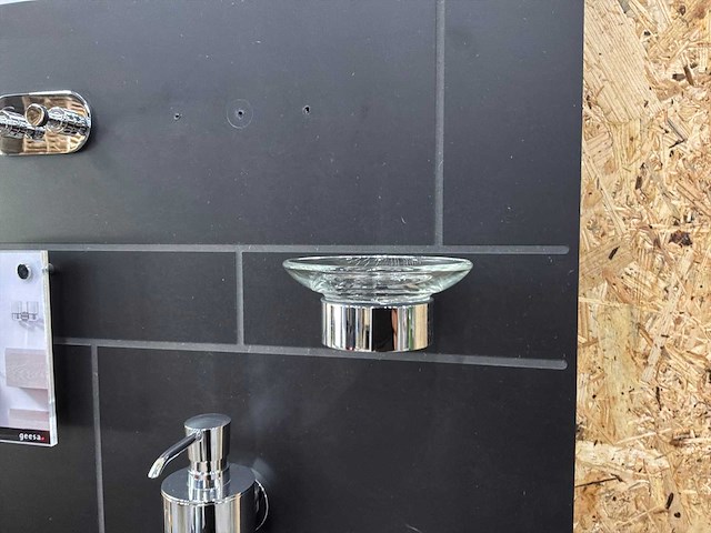 Geesa badkamer accessoires chrome (10x) - afbeelding 12 van  14