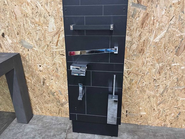 Geesa badkamer accessoires chrome (5x) - afbeelding 1 van  12