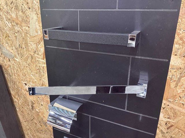 Geesa badkamer accessoires chrome (5x) - afbeelding 7 van  12
