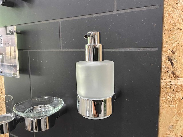 Geesa badkamer accessoires chrome (8x) - afbeelding 18 van  20