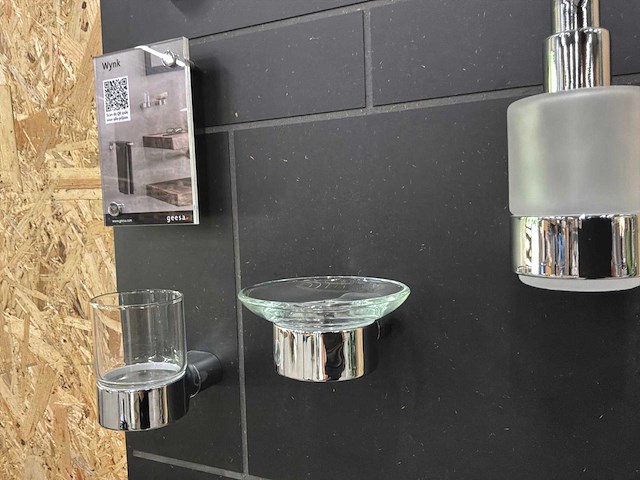 Geesa badkamer accessoires chrome (8x) - afbeelding 19 van  20