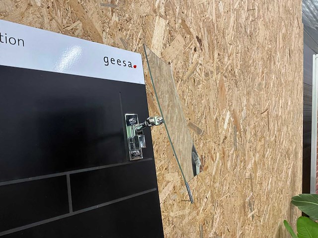 Geesa badkamer accessoires chrome/wit (8x) - afbeelding 8 van  11