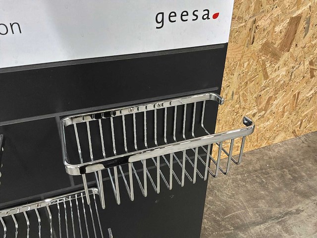 Geesa badkamer accessoires chrome/wit (8x) - afbeelding 11 van  11