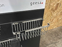 Geesa badkamer accessoires chrome/wit (8x) - afbeelding 11 van  11